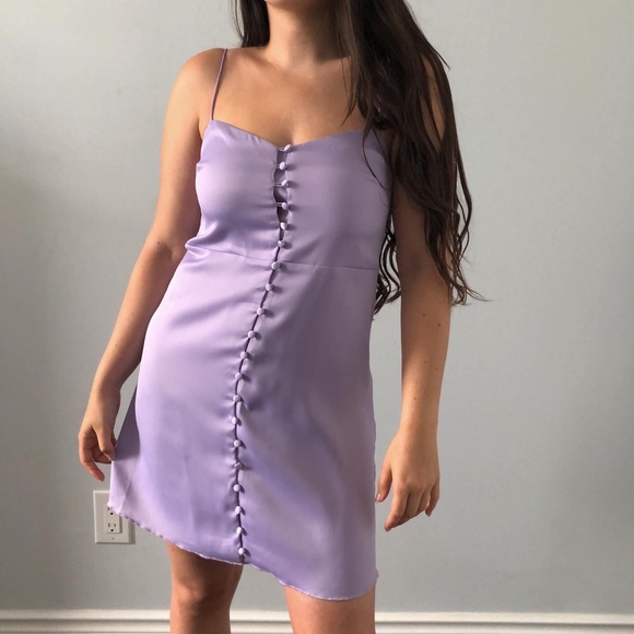 NWT Urban Outfitters - Satin Slip On Dress